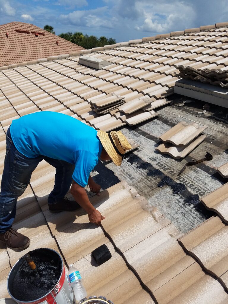 Tile roof Repair