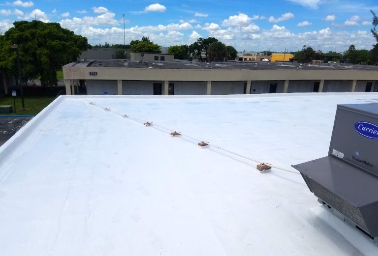 commercial roofing project in vero beach