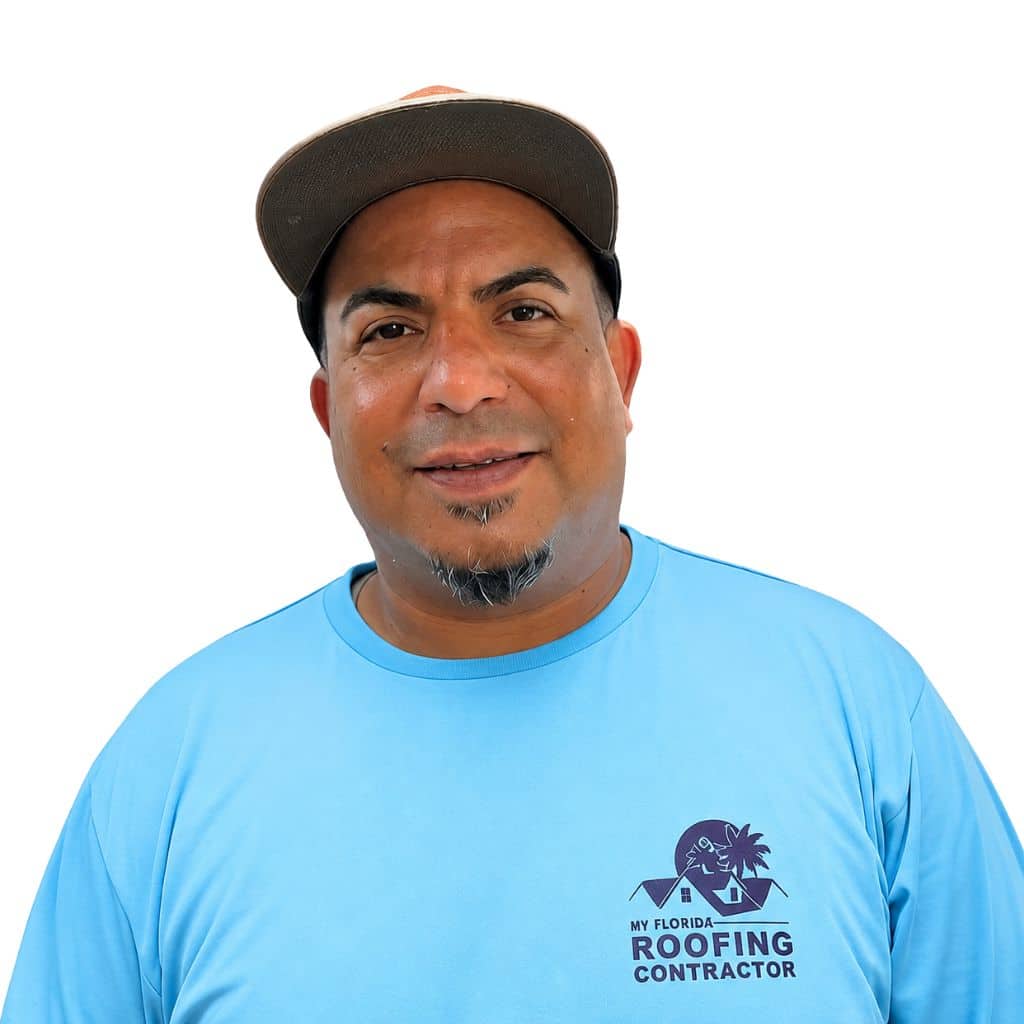 Isaac Davilla. Team member of My Florida Roofing Contractor in Vero Beach, FL