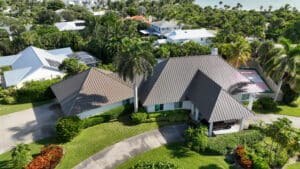 stone coated metal roof