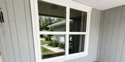 window style with white trim